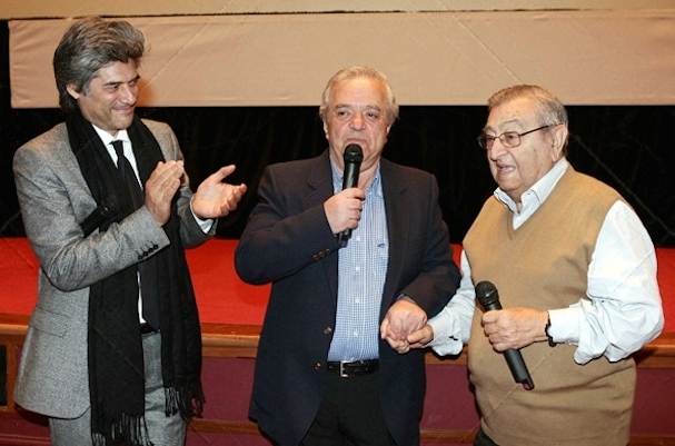 Ο Σταύρος Τσιώλης και ο Γιάννης Δαλιανίδης
