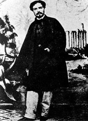 Ο Εμμανουήλ Ροΐδης (1836-1904) το 1866.
