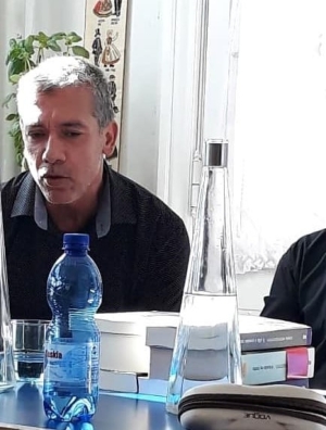O Μίνως Ευσταθιάδης.